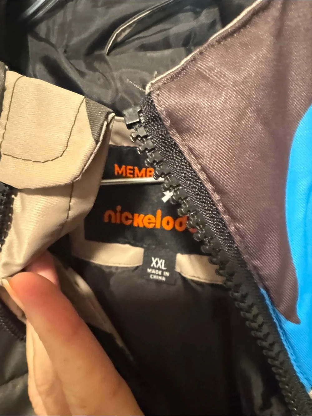 Members Only X Nickelodeon NWOT! Rugrats Camo Puffer Jacket Size XXL